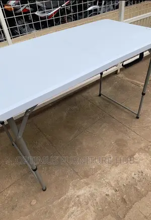 Rectangular Table With Adjustable Legs