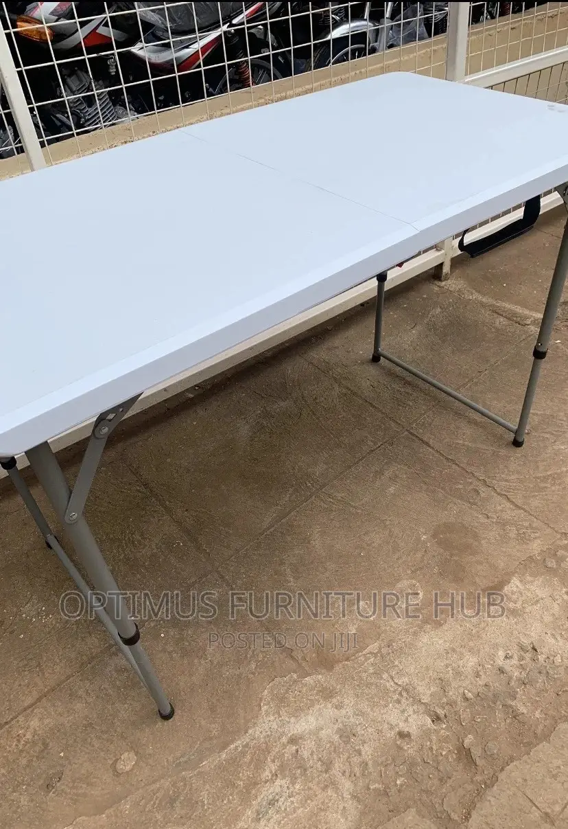 Rectangular Table With Adjustable Legs