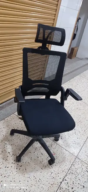 Mesh Adjustable Chair With Headrest