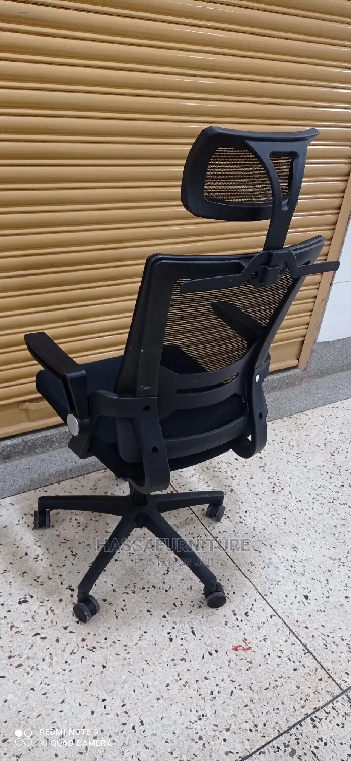 Mesh Adjustable Chair With Headrest