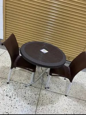 Set of Two Chairs and Table