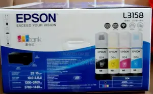EPSON L3158 Multi Function Printer Wireless Eco Tank