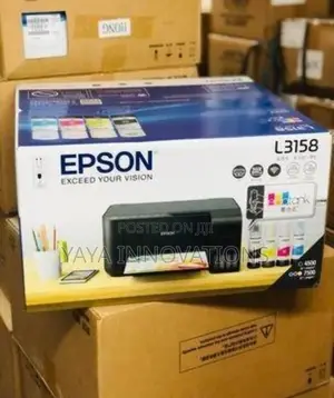 Epson L3158 Print/Copy/Scan/Wi-Fi Printer