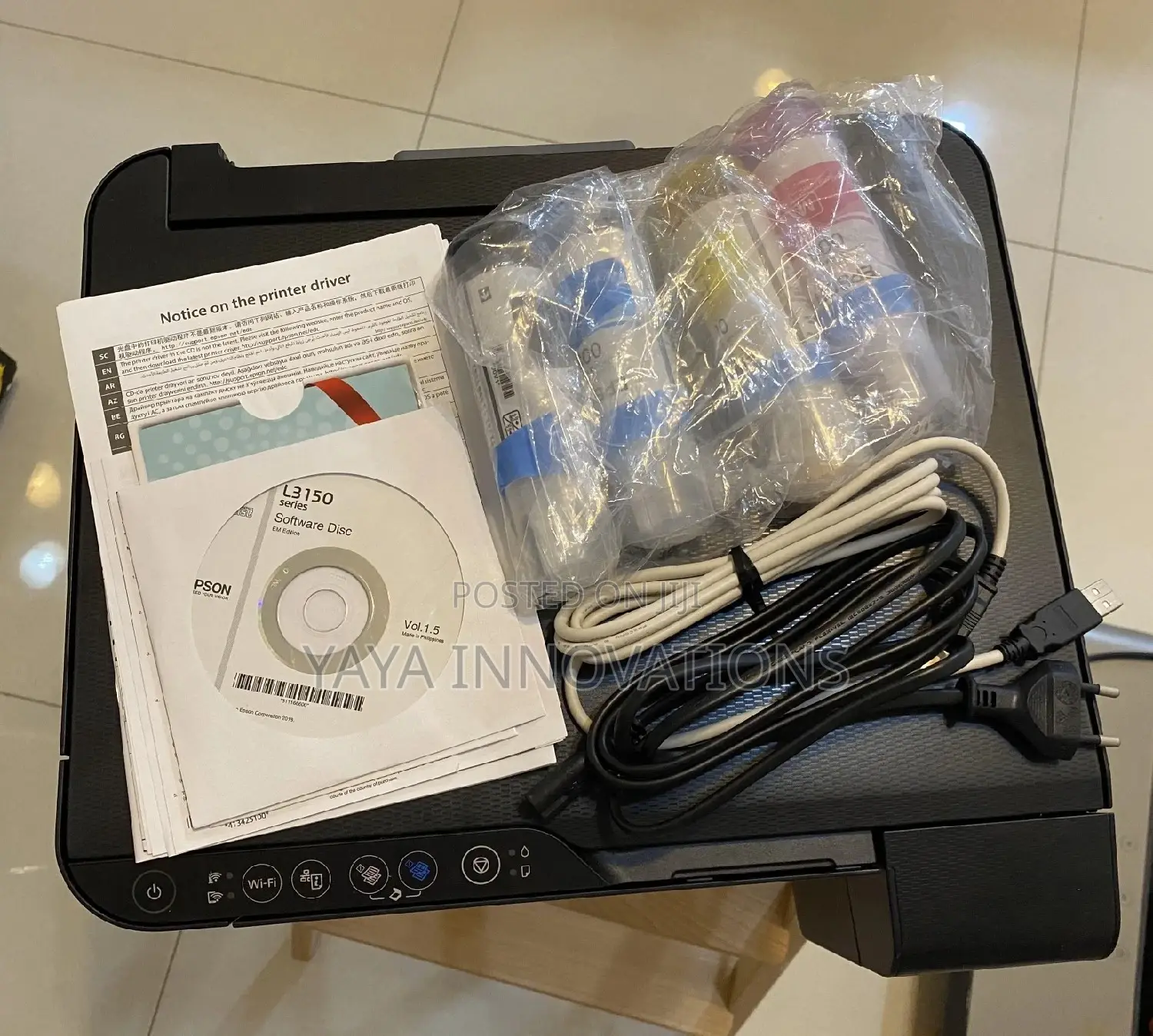 Color Inkjet Epson Printer L3158