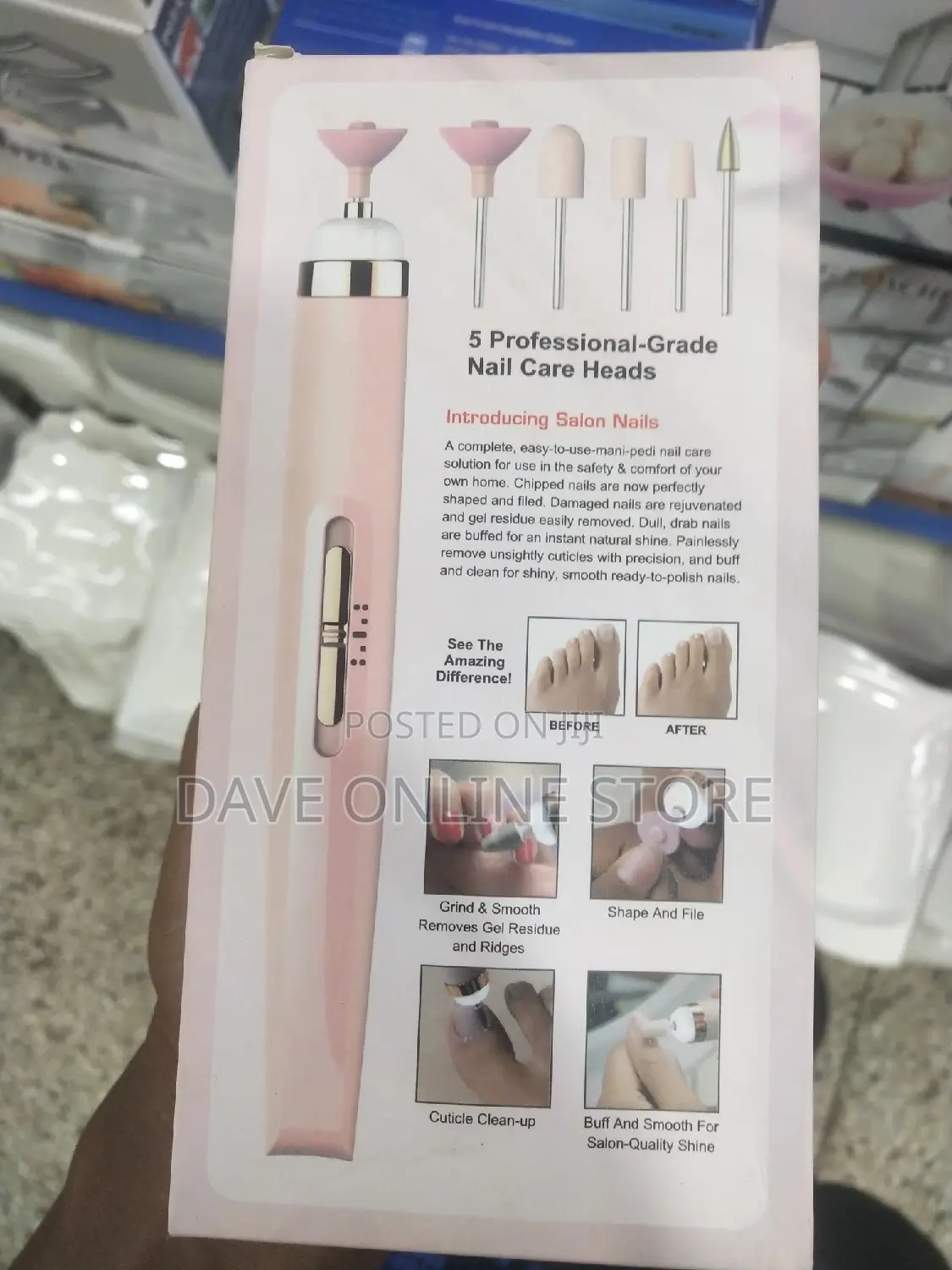 Portable Usb Nail Drill Set