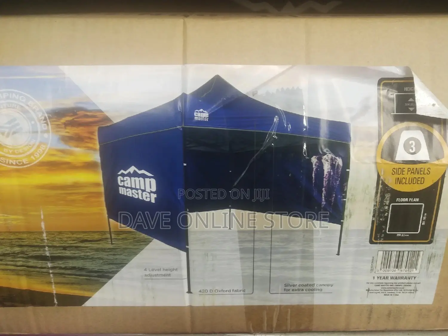 3*3 Meter Camp Master Exhibition Tent