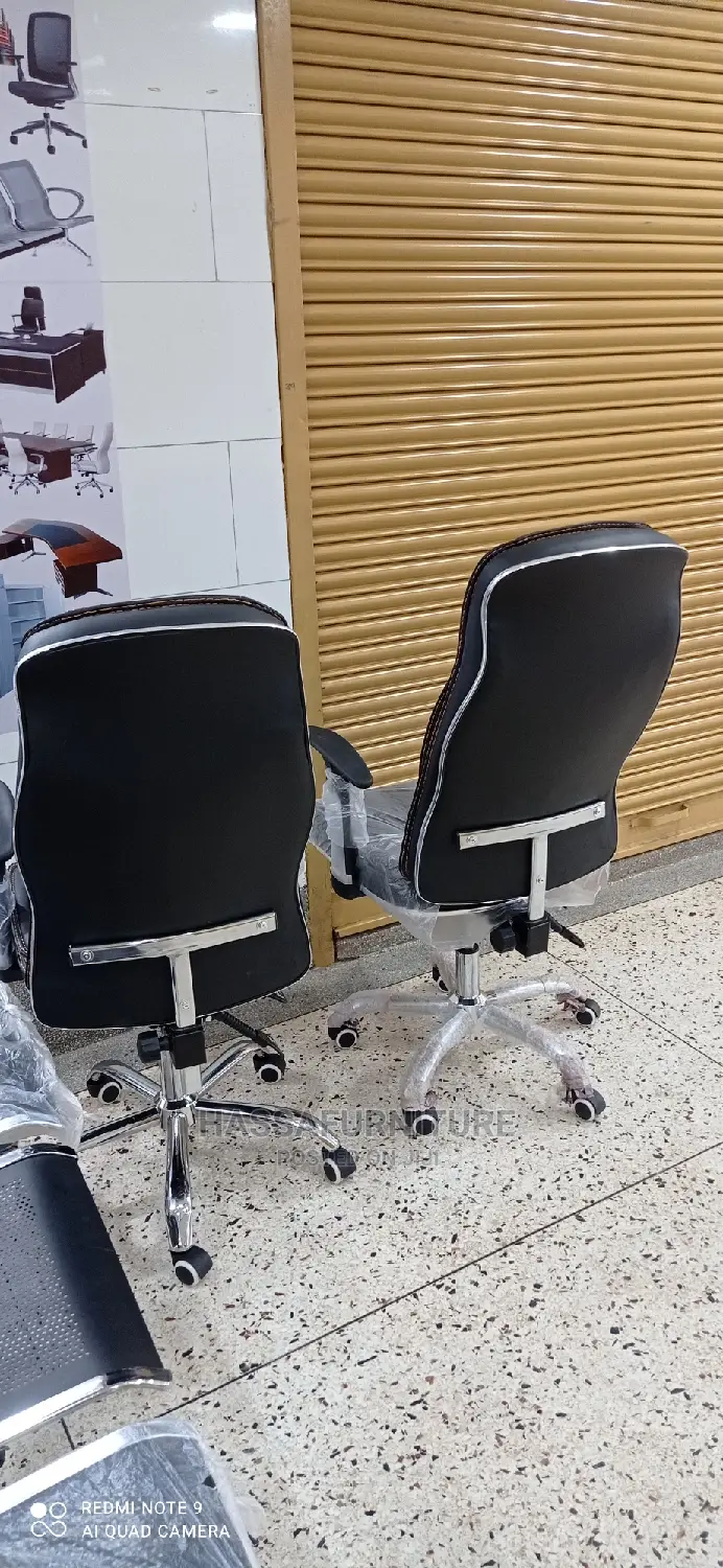 Leather Office Chair High Back