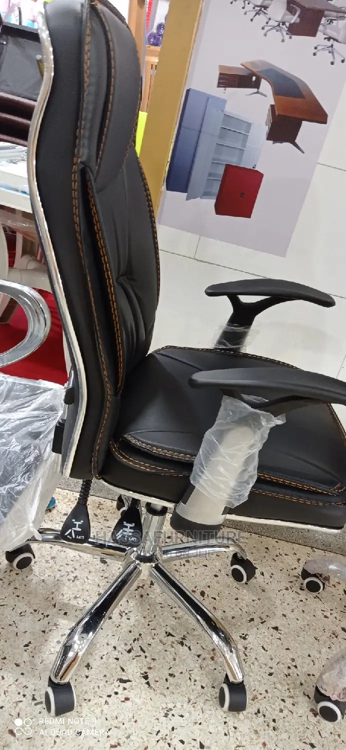 Leather Office Chair High Back