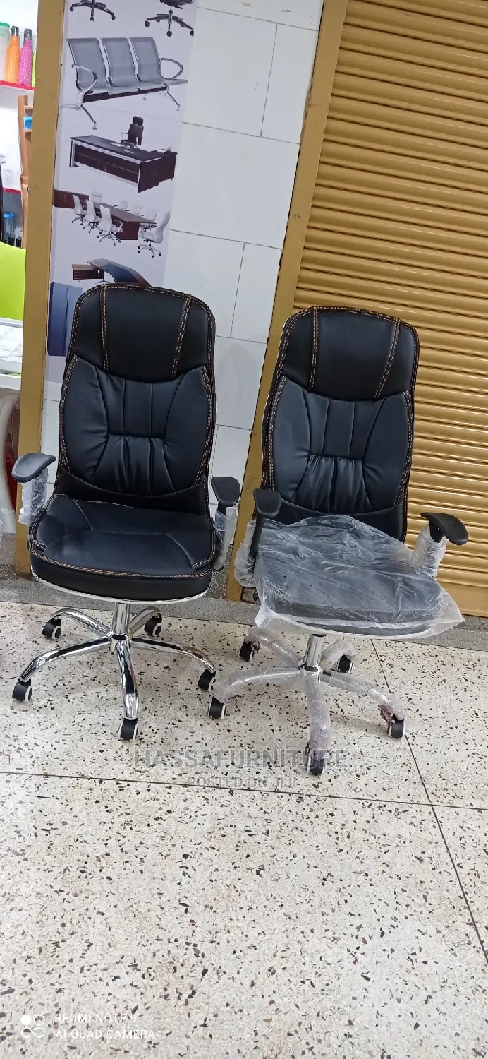 Leather Office Chair High Back