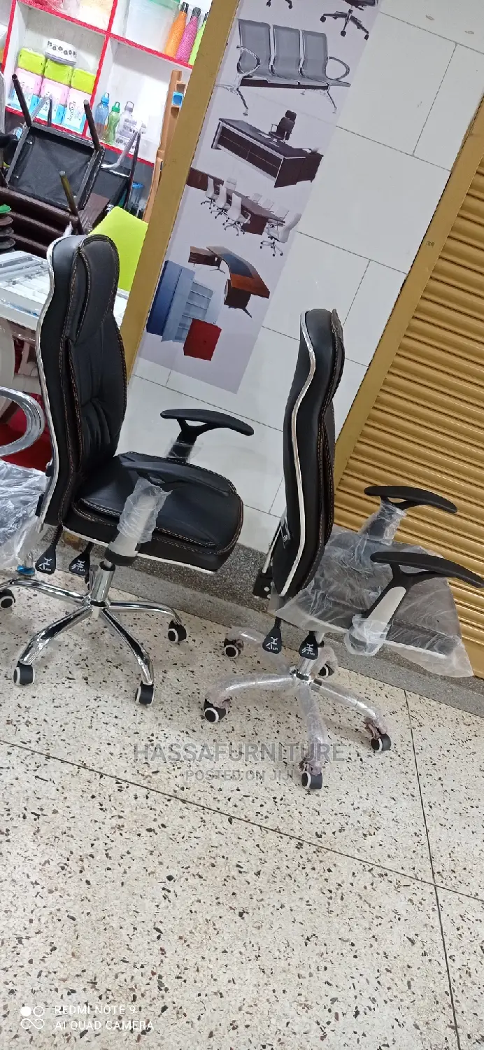 Leather Office Chair High Back
