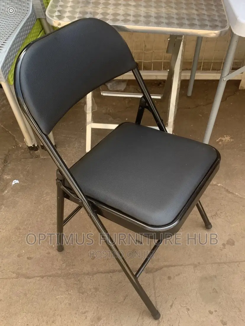 Foldable Metallic Chair