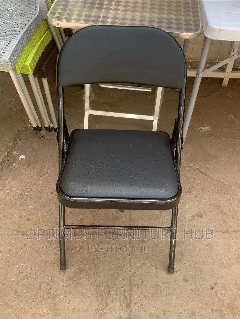 Foldable Metallic Chair