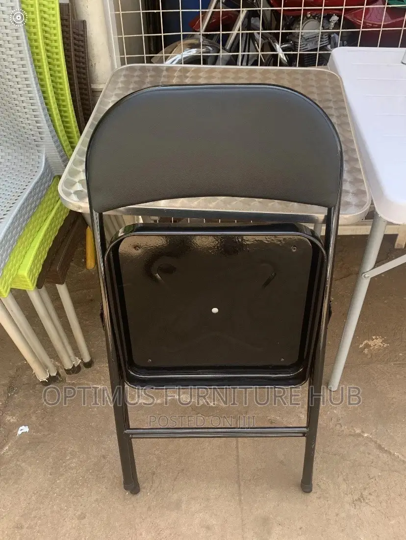 Foldable Metallic Chair