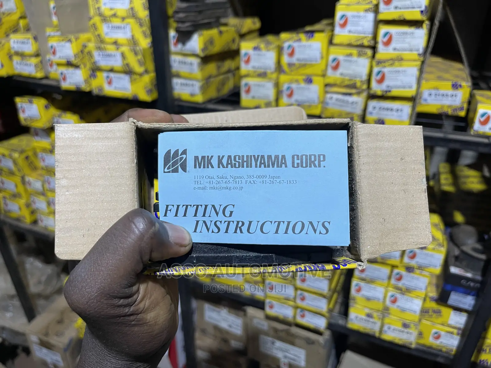 Front Brake Pads Mark X Mark 2 Grande. Genuine MK Kashiyama