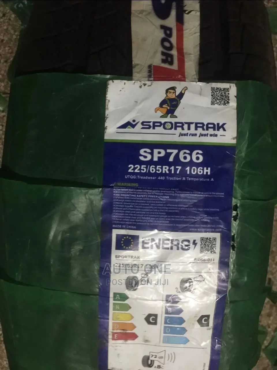 225/65r17 Sportrack Tyres.