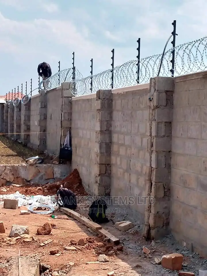 Electric Fencing Installation With Electric Fence System