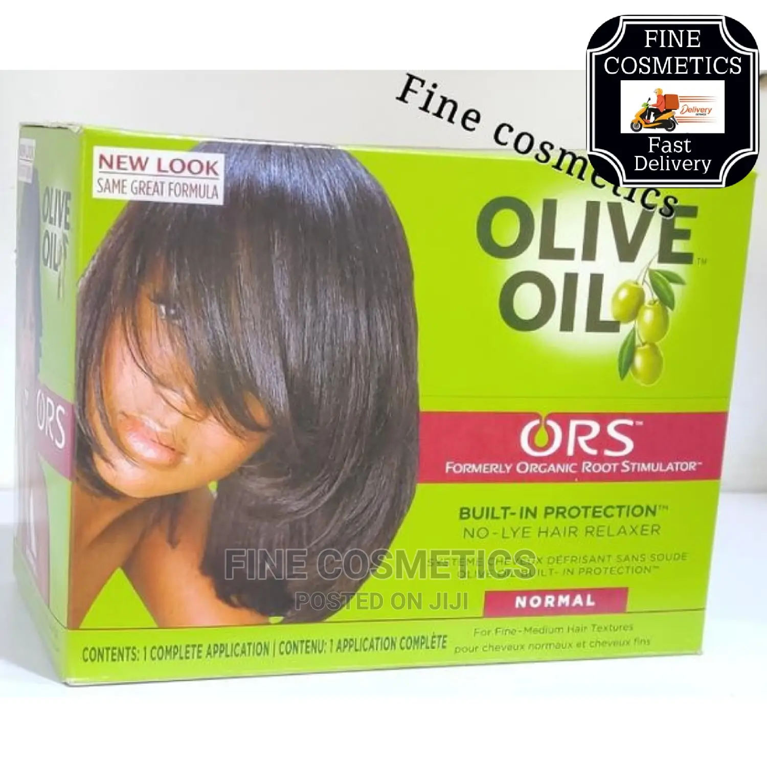 Ors Olive Oil No Lye Relaxer Kit, Normal
