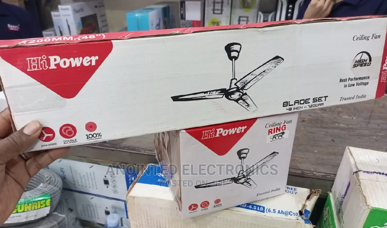 Hi Power Ceiling Fans