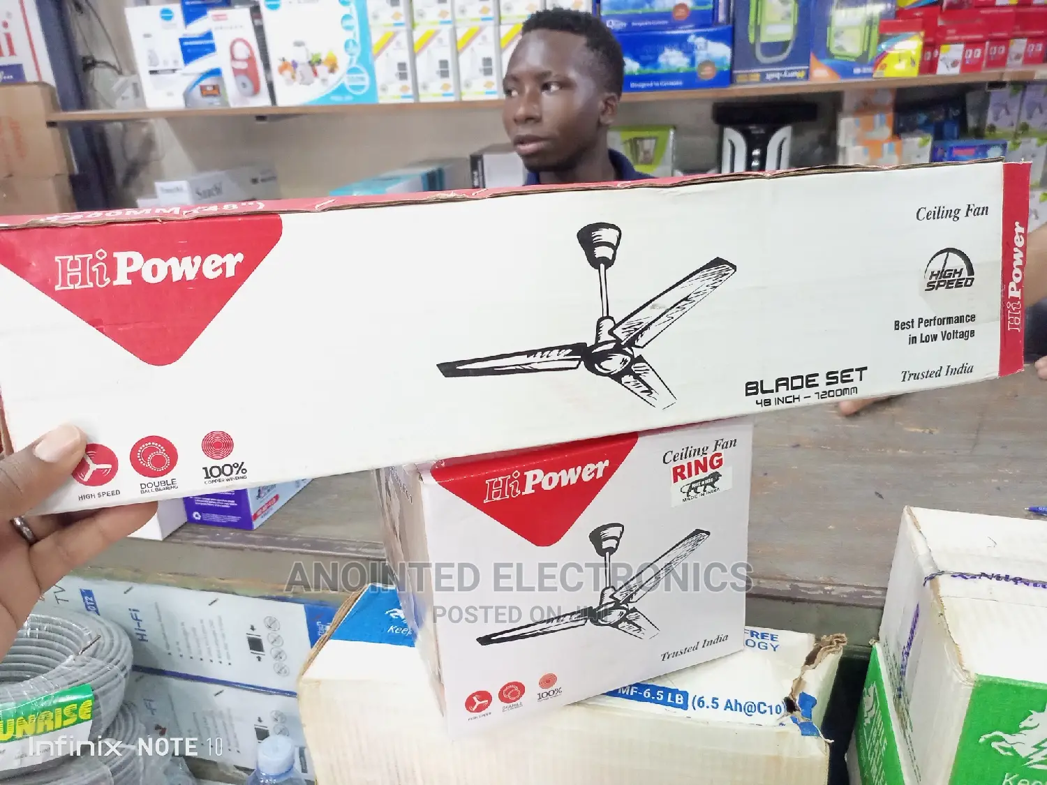 Hi Power Ceiling Fan