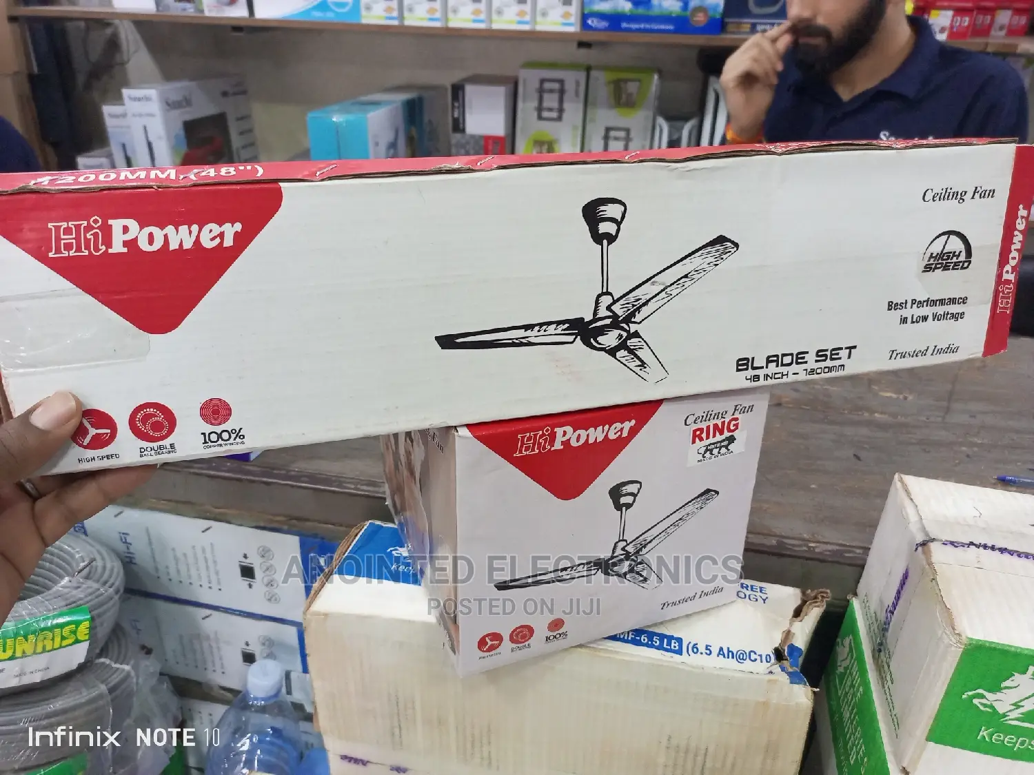 Hi Power Ceiling Fan