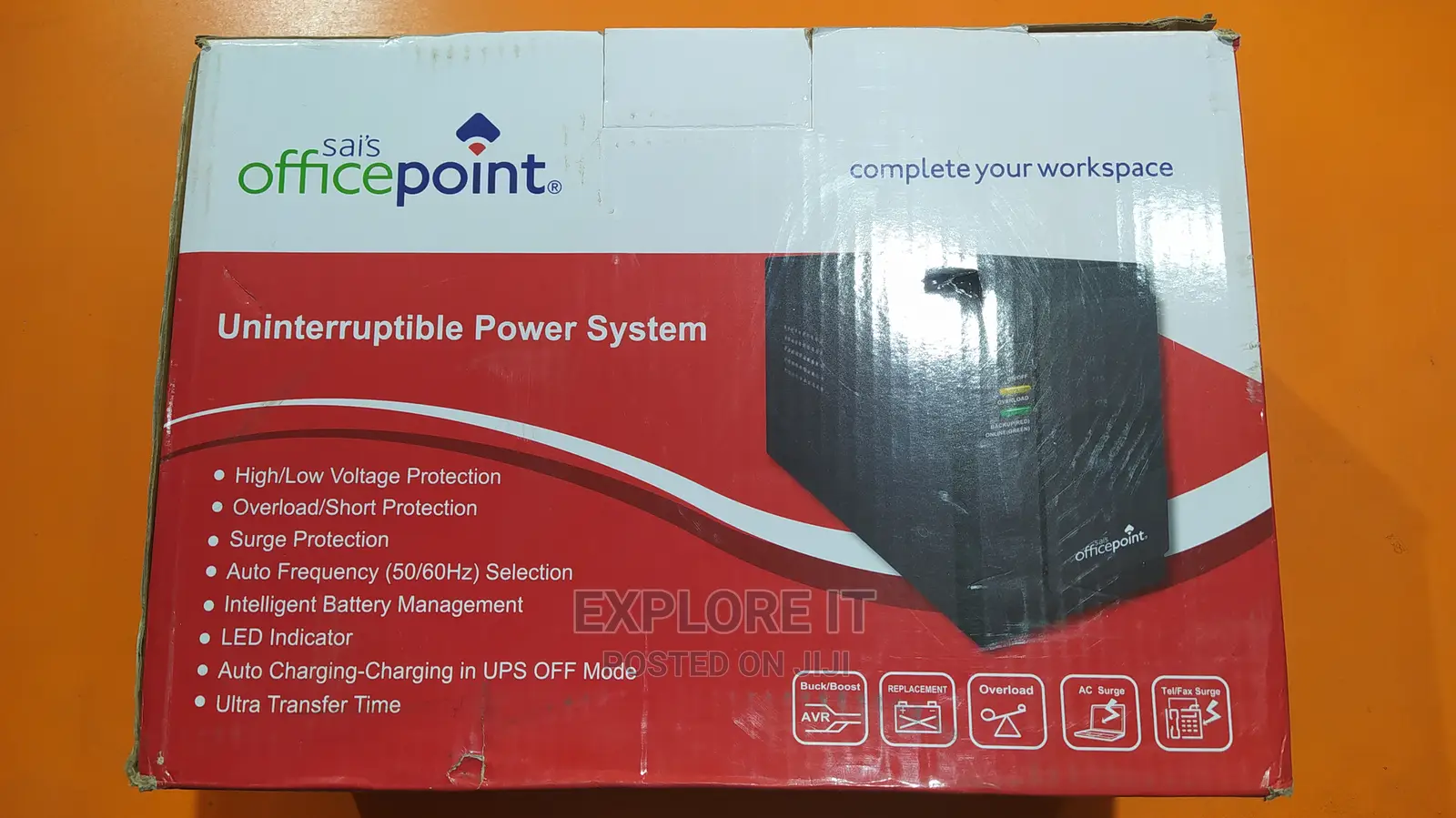 Sai’S Officepoint – Uninteruptible Power System UPS 1000 VA