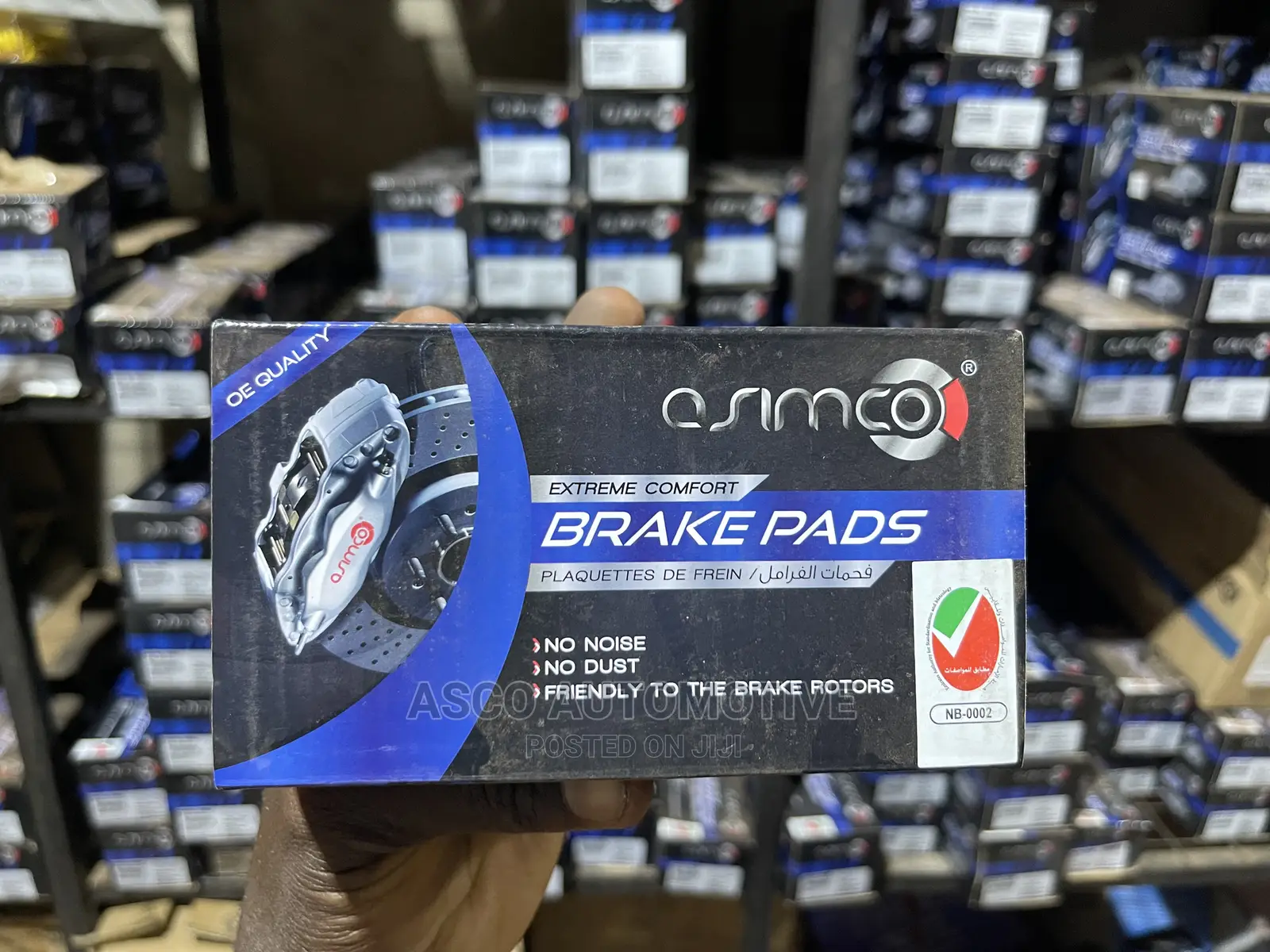 Front Brake Pads for Mark X/2 Grande Genuine Asimco Brand