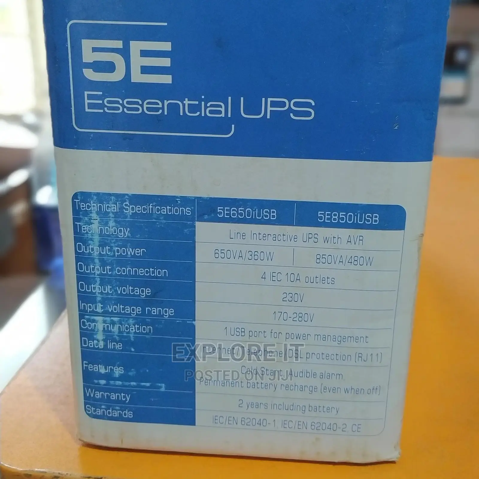 Eaton 5E Essential UPS