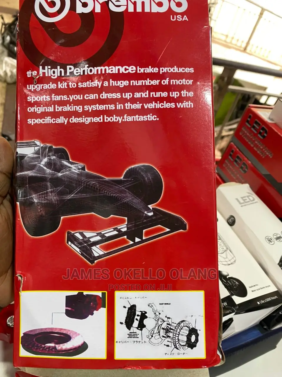 Calipers Deco Fir Brake Pads