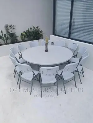 Photo - Foldable Round Table (180cm)