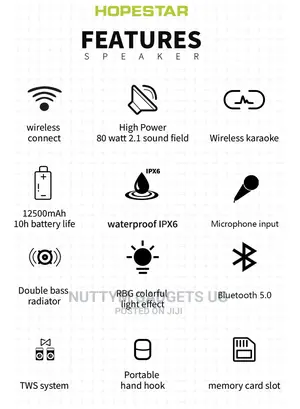 Hopestar Portable Speaker
