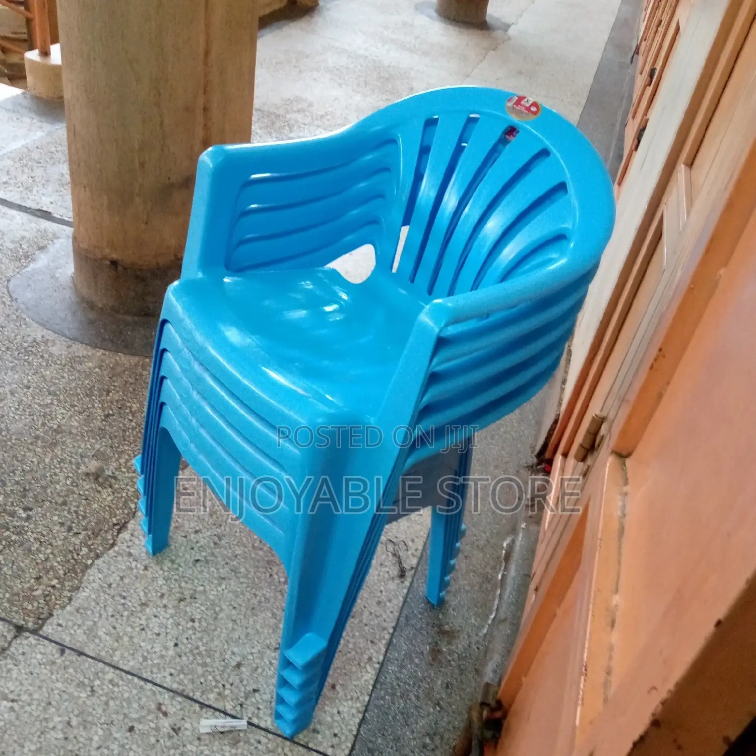 Plastic Armed Mukwano Chairs