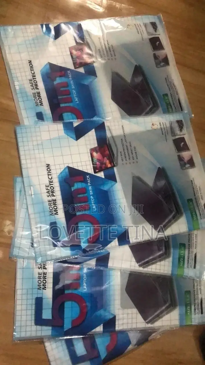 Laptop Skins Screen Protector E 5 in 1