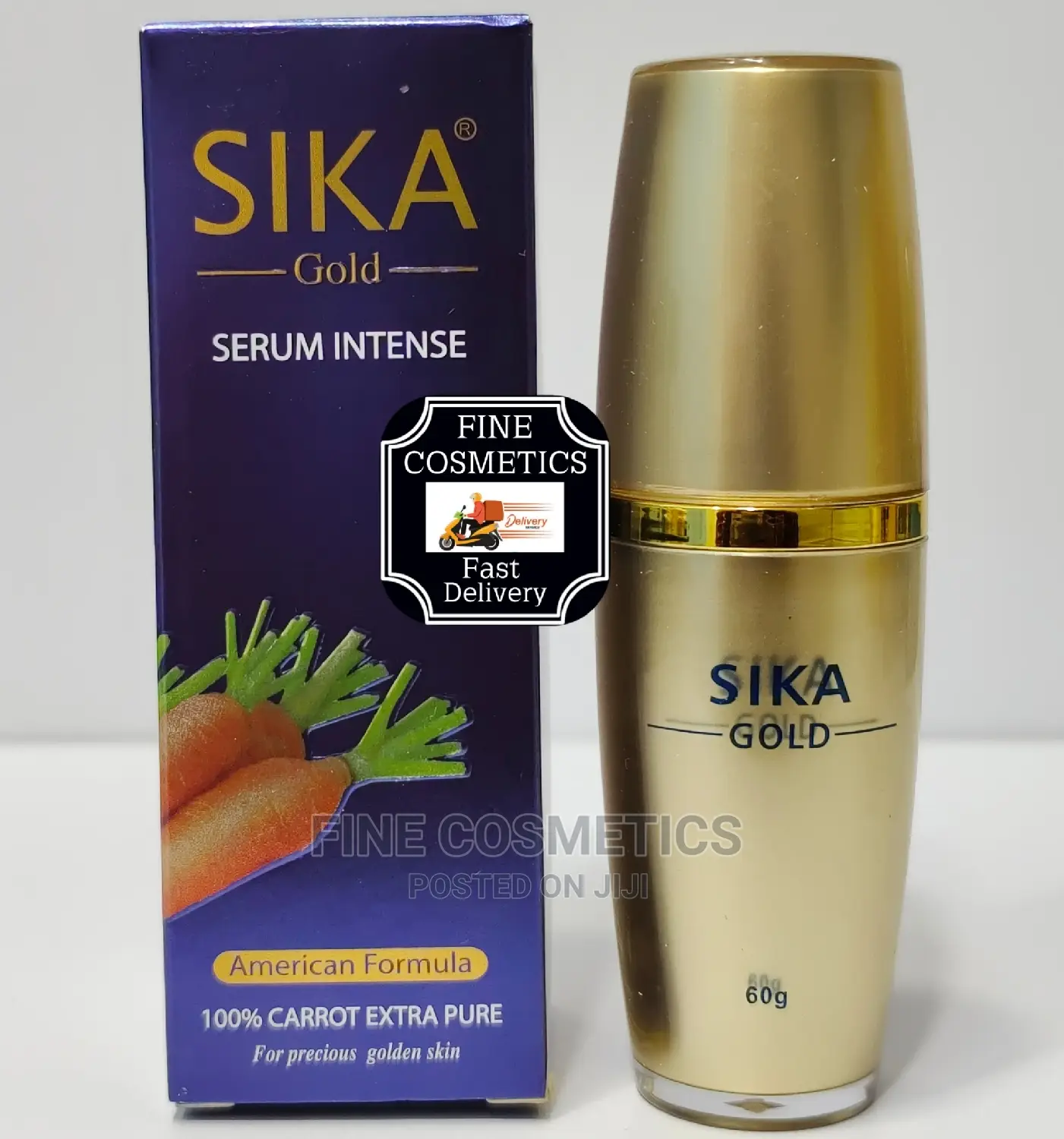 Sika Gold Skin Unifying Set Of Lotion, Serum + Spots Remover