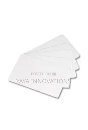 White PVC Cards for ID Card Printing