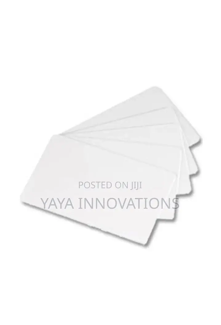 White PVC Cards for ID Card Printing
