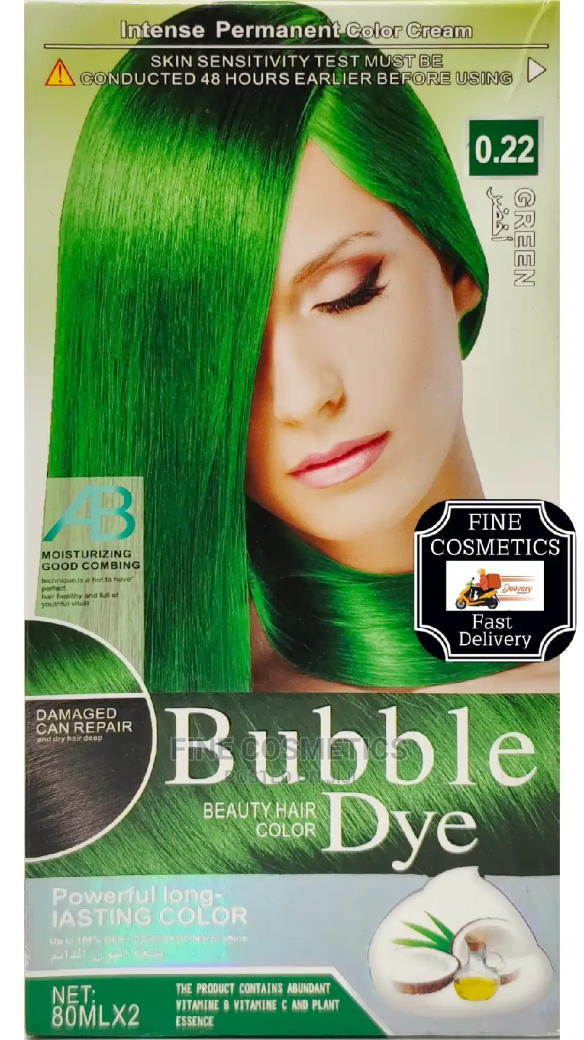 Jeseca Bubble Beauty Professional Hair Color Dye White Gray