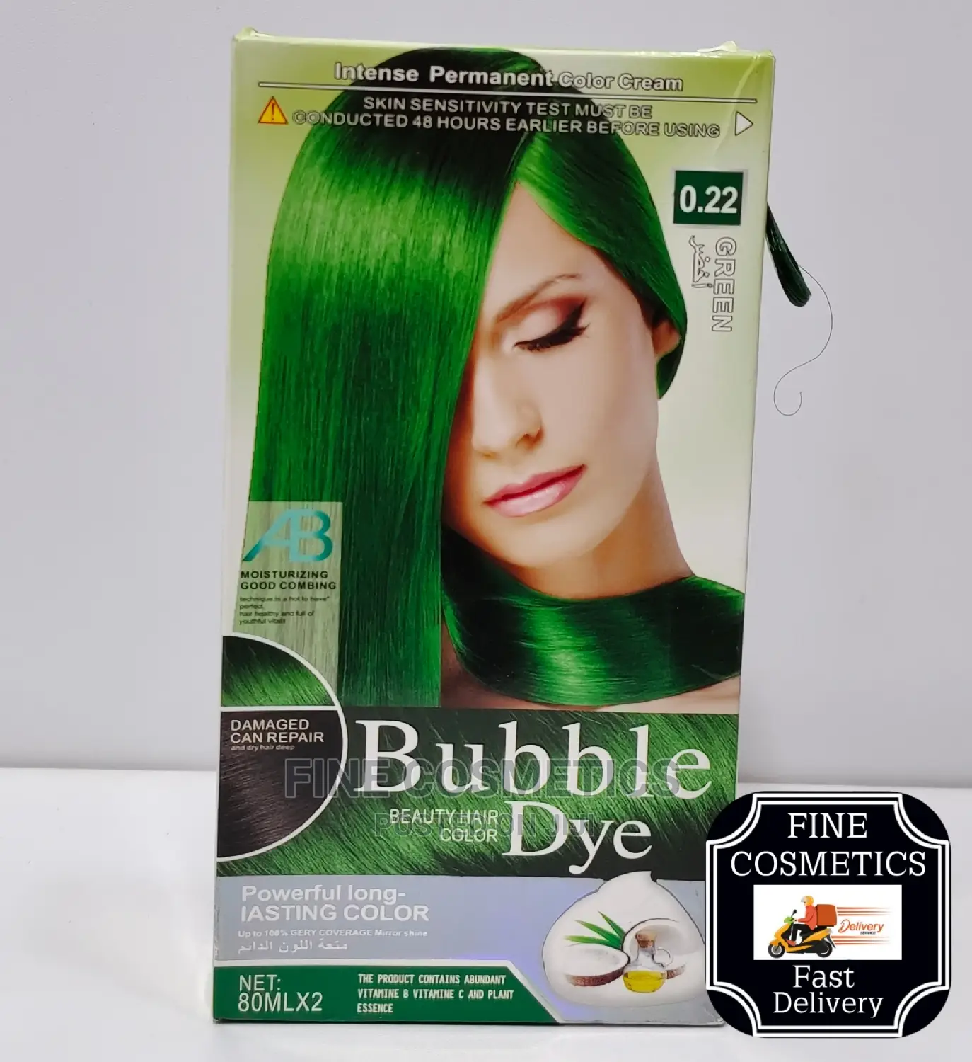 Jeseca Bubble Beauty Professional Hair Color Dye White Gray