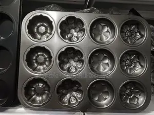 12-Hole,Cupcake and Muffin Baking Tray