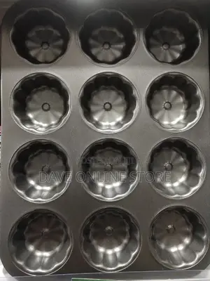 12-Hole,Cupcake and Muffin Baking Tray