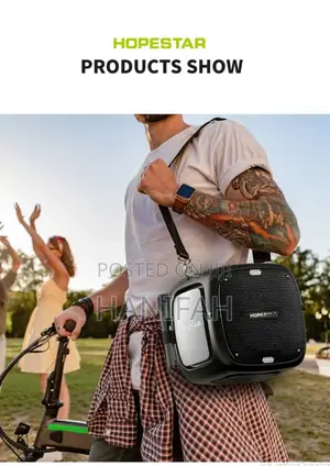 Hopestar Wireless Speaker With 2 Microphones