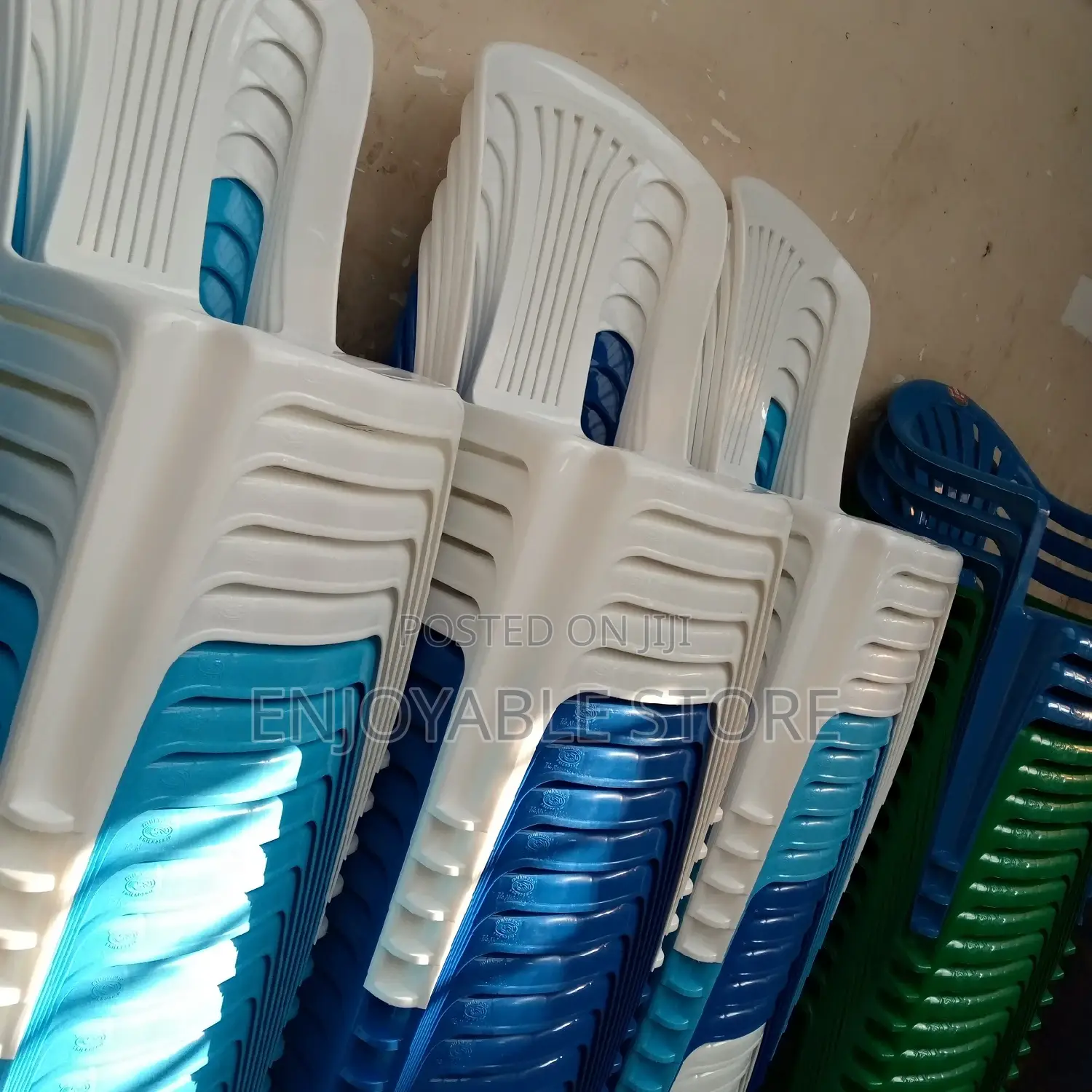 Strong Plastic Armless Chairs Mukwano