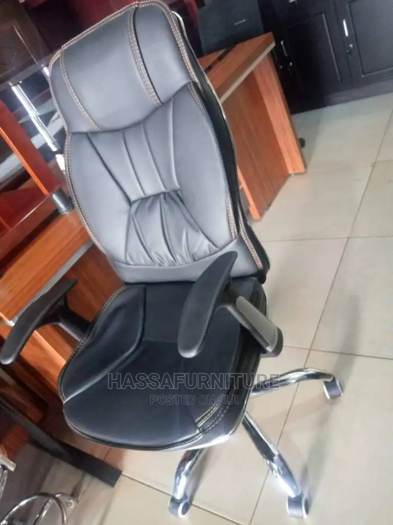Leather Office Chair High Back