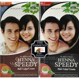 ORIGINAL Henna Speedy Natural Hair Dye Black Or Brown