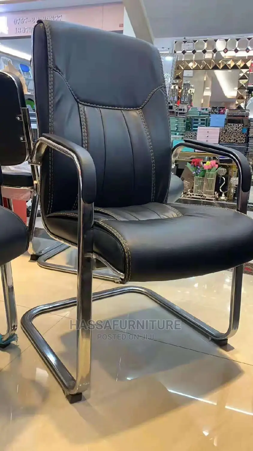 Leather Visitors Chair