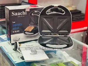 Saachi "2 Pcs" Sandwich Makers || 640-760w || NL_SM_4662_WH
