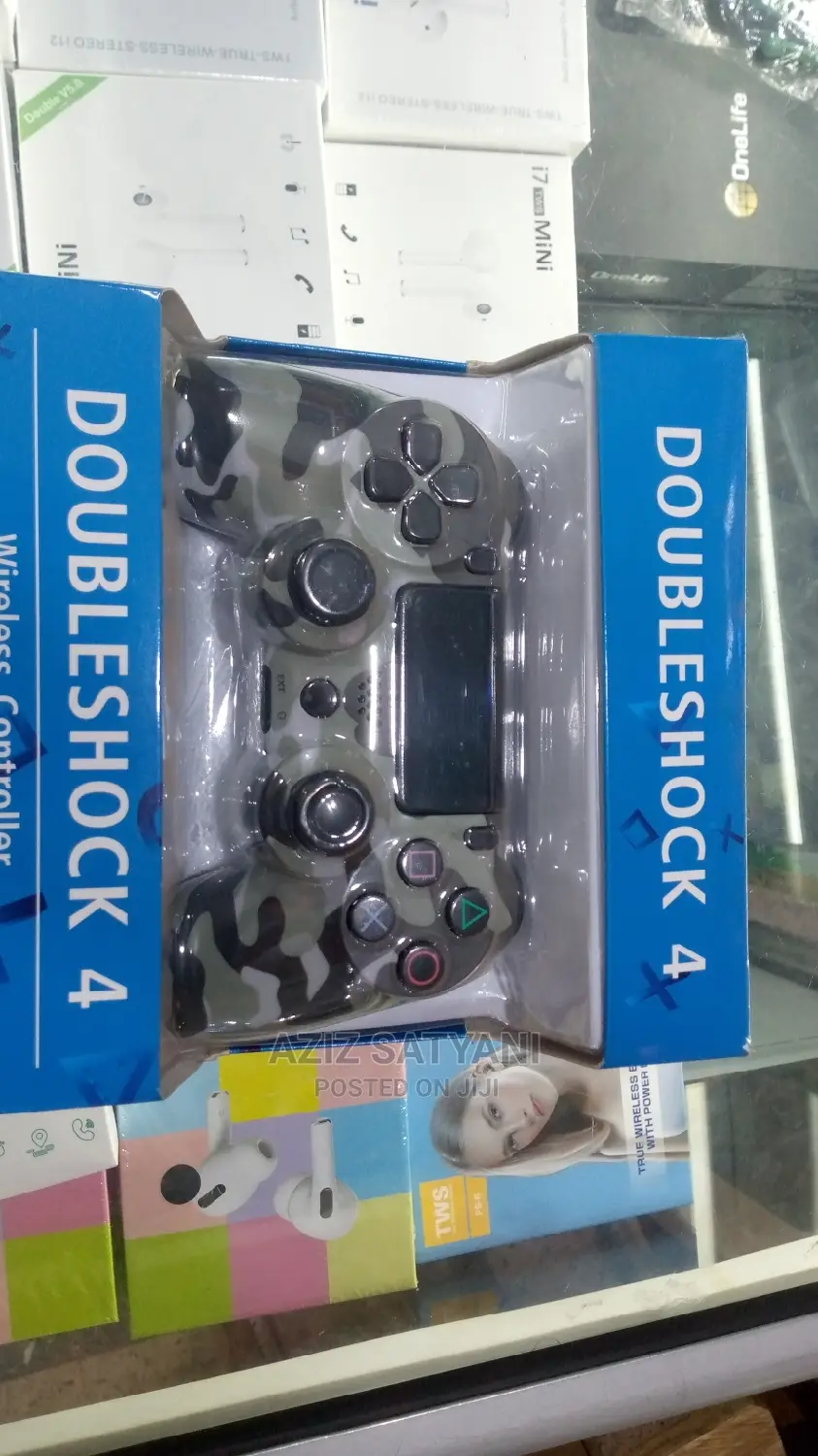 All Gamepad 3 And 4 Dualshock Wireless Controller (Black)