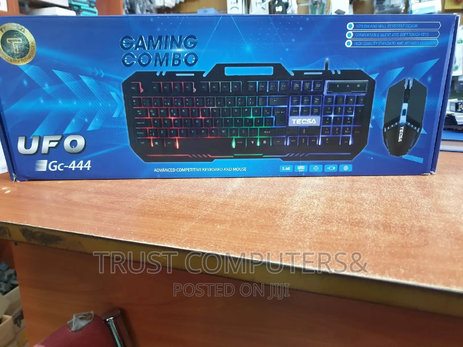 Gaming Keyboard Combo Wired Tecsa Gc-444