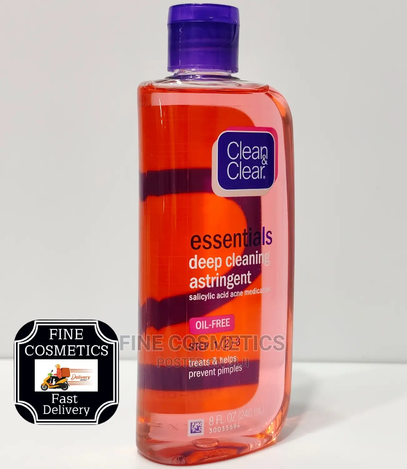 Clean and Clear Essential Deep Cleansing Astringent Cleanser