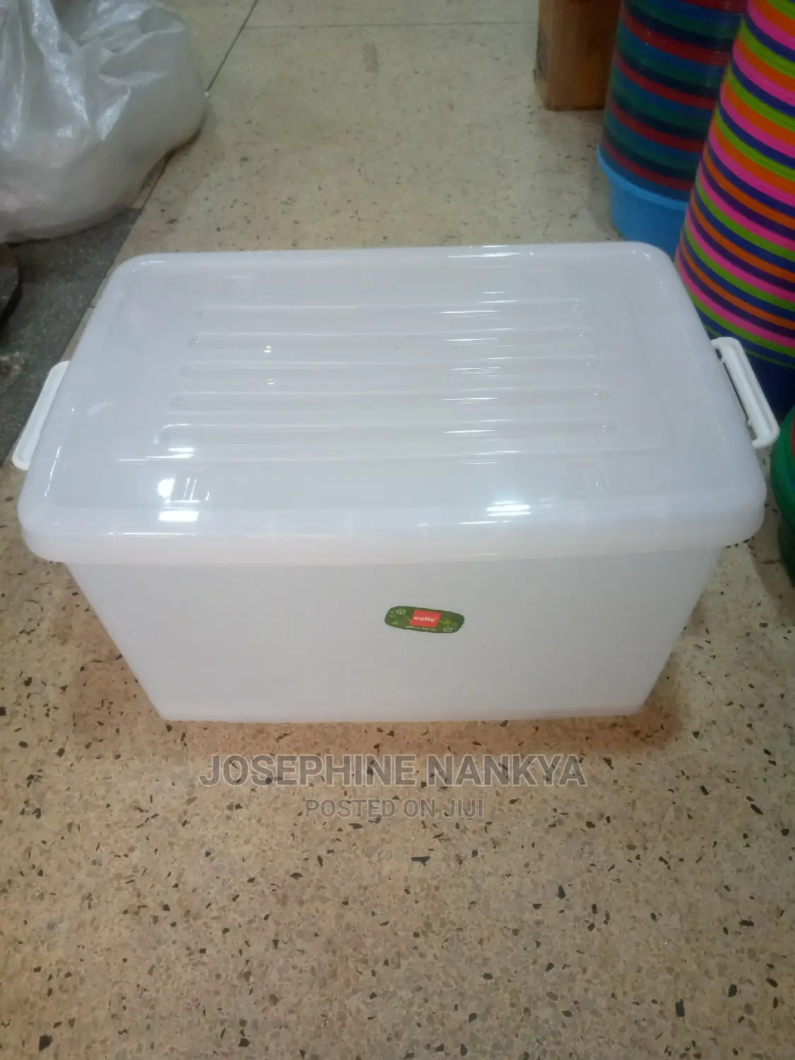 Cello Storage Box Colourless 70ltrs