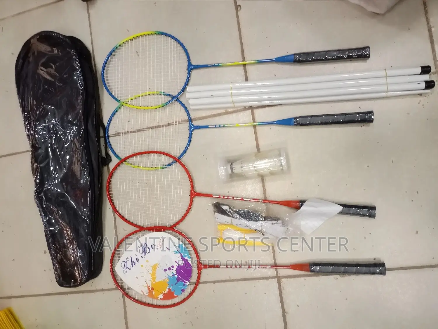 Sets of Badminton Rackets Four Player Original Material